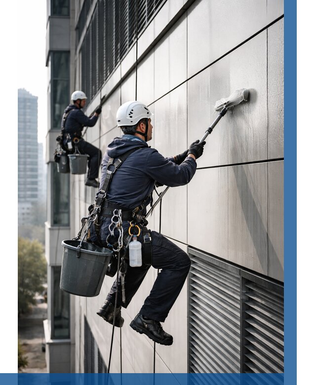 Мойка вентилируемого фасада в Бердске от 260 р. | ВЫСОТНИК-Брд