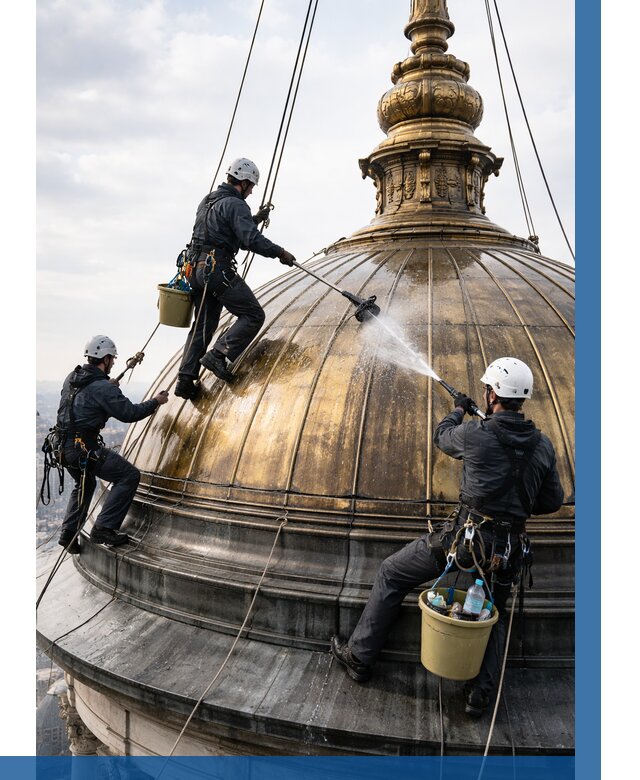 Мойка куполов и шпилей в Бердске от 8330 р. - заказать | ВЫСОТНИК-Брд