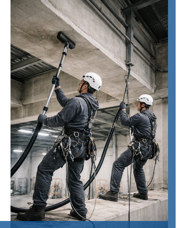 Обеспыливание потолочных конструкций в Бердске от 260 р. |ВЫСОТНИК-Брд