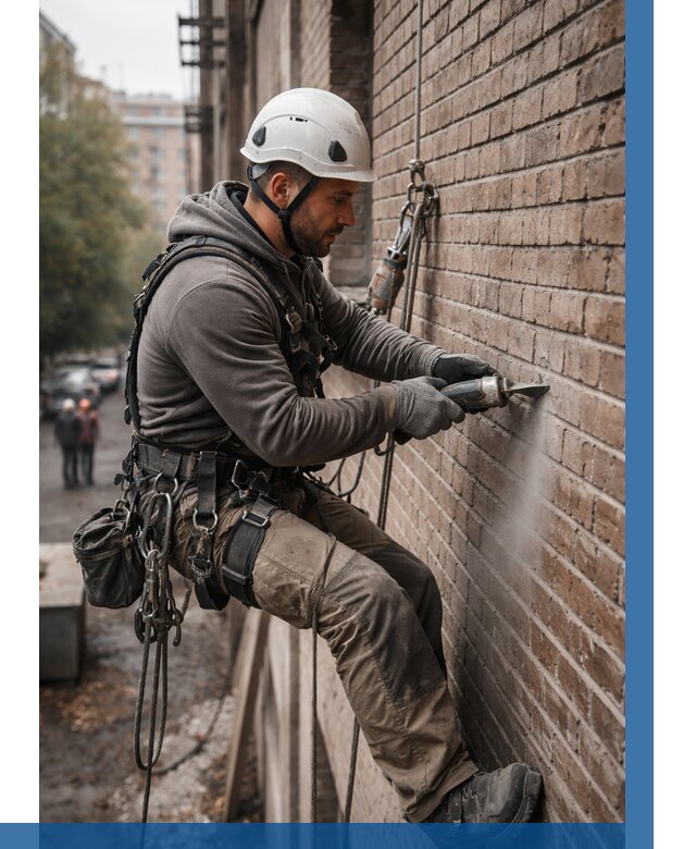 Расшивка кирпичных швов в Бердске от 625 р. | ВЫСОТНИК-Брд