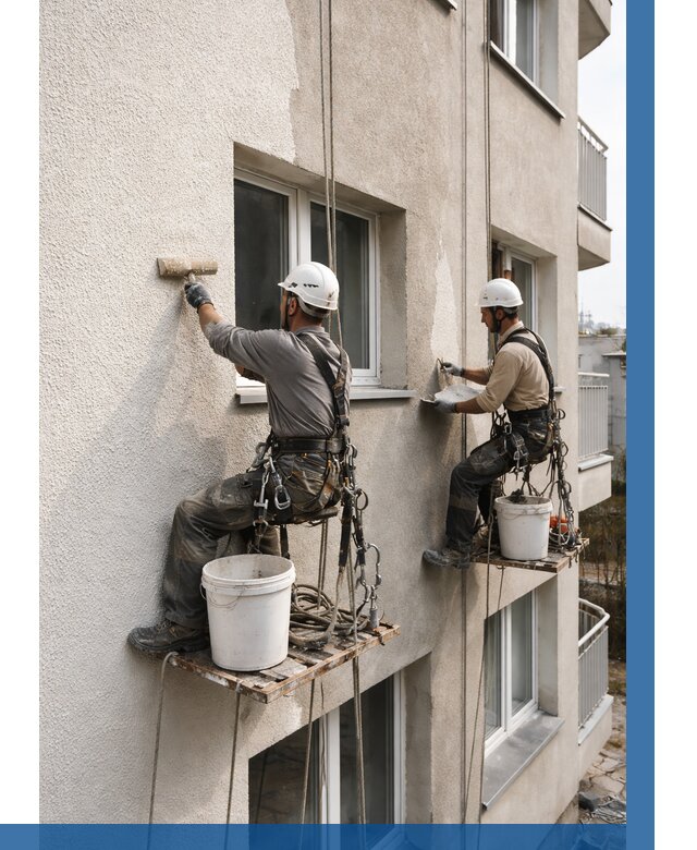 Нанесение короеда на фасад в Бердске от 469 р. | ВЫСОТНИК-Брд