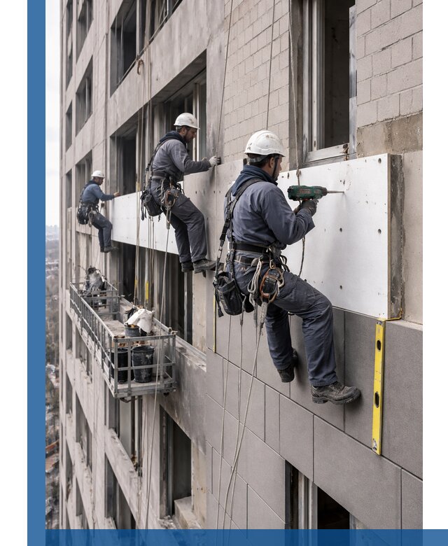 Монтаж фасадных термопанелей высокого качества в Бердске