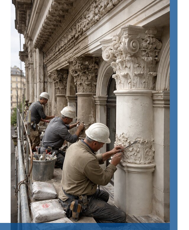 Реставрация фасадной лепнины в Бердске от 2603 р. | ВЫСОТНИК-Брд