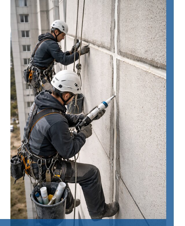 Герметизация межпанельных швов в Бердске от 729 р. | ВЫСОТНИК-Брд