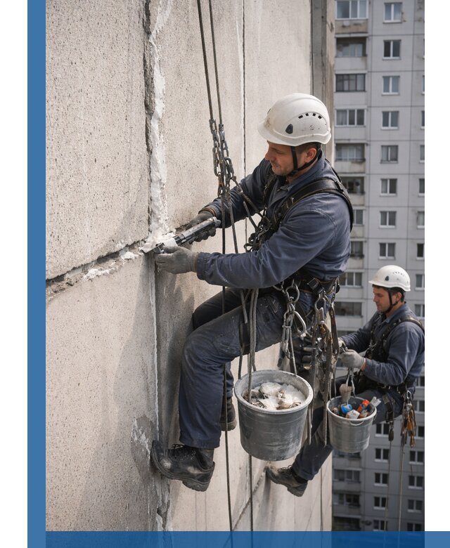 Утепление межпанельных швов в Бердске профессионально и надежно