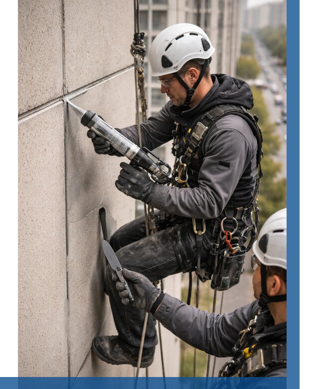 Первичная герметизация швов в Бердске от 625 р. | ВЫСОТНИК-Брд