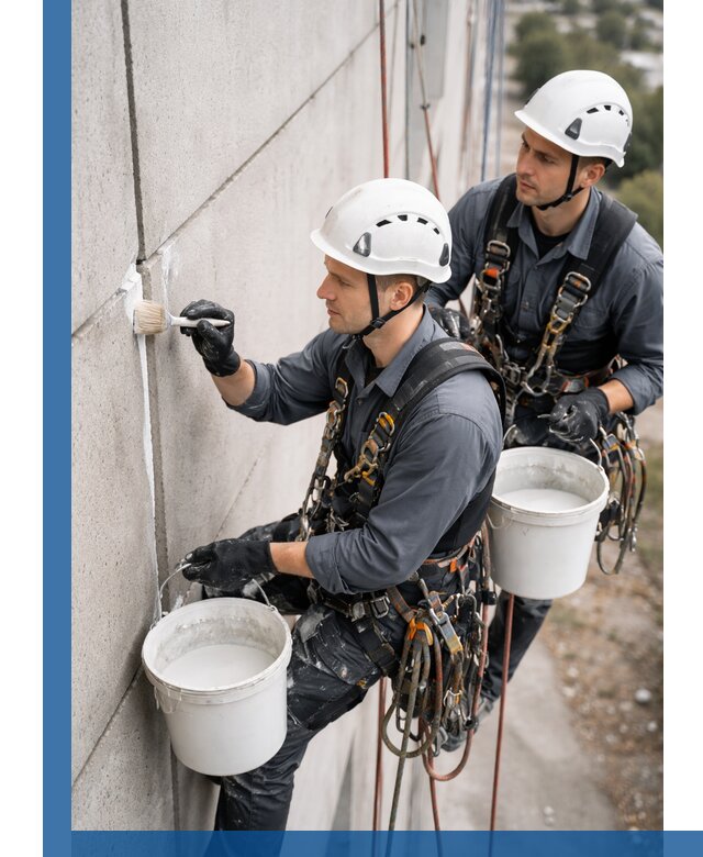 Противогрибковая обработка швов в Бердске для фасадов и кровель