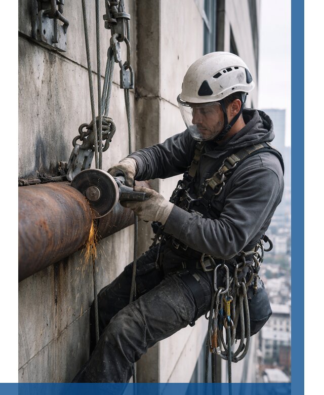 Резка металла на высоте в Бердске по цене от 4685 р. | ВЫСОТНИК-Брд