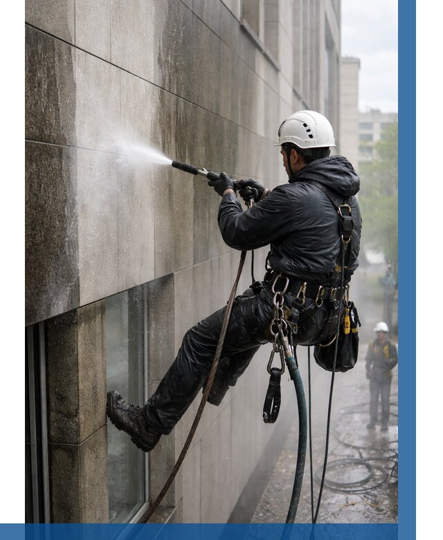 Гидроструйная очистка поверхностей в Бердске от 885 р. | ВЫСОТНИК-Брд