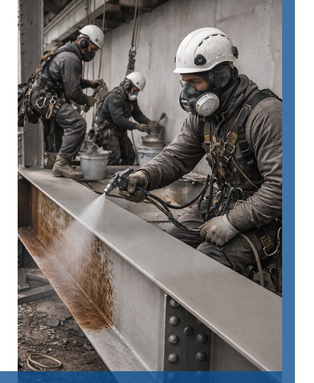 Антикоррозионная покраска металла в Бердске от 729 р. | ВЫСОТНИК-Брд