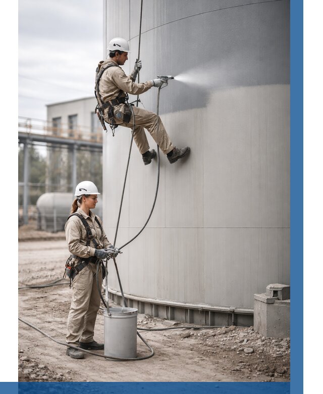 Покраска резервуаров в Бердске от 1249 р. | ВЫСОТНИК-Брд — заказать