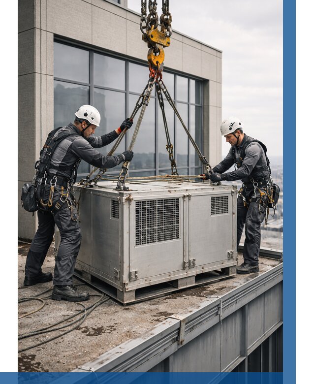 Такелажные работы на высоте в Бердске от 8330 р. | ВЫСОТНИК-Брд