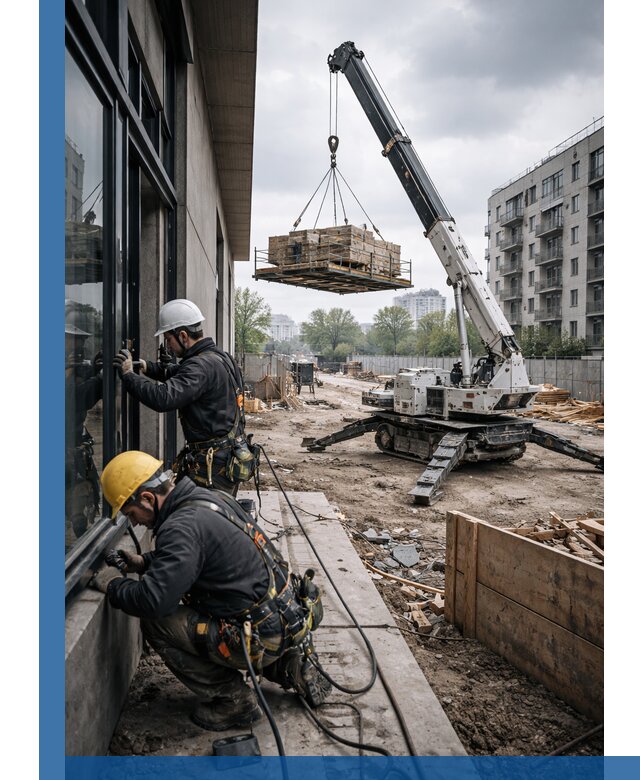 Аренда крана Пионер в Бердске для строительных работ