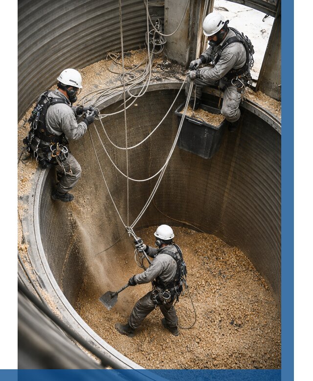 Чистка зерновых бункеров в Бердске от 12494 р. | ВЫСОТНИК-Брд