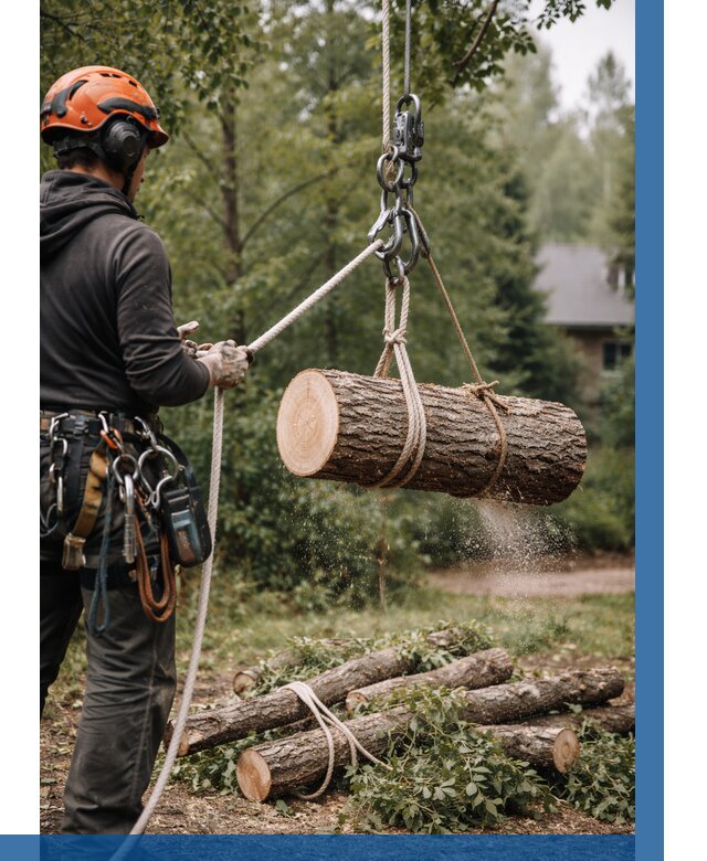 Валка деревьев частями в Бердске от 7809 р. | ВЫСОТНИК-Брд