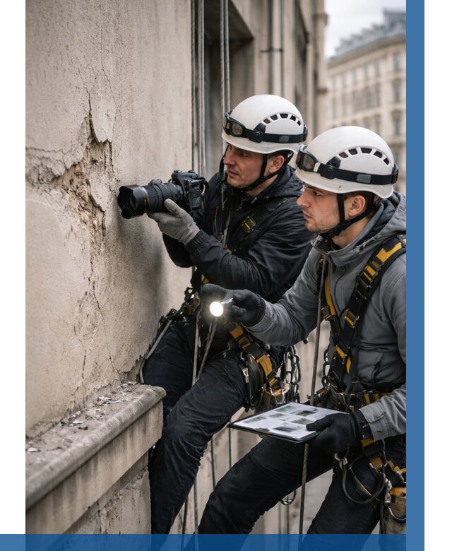 Фотофиксация дефектов фасада в Бердске от 4685 р. | ВЫСОТНИК-Брд