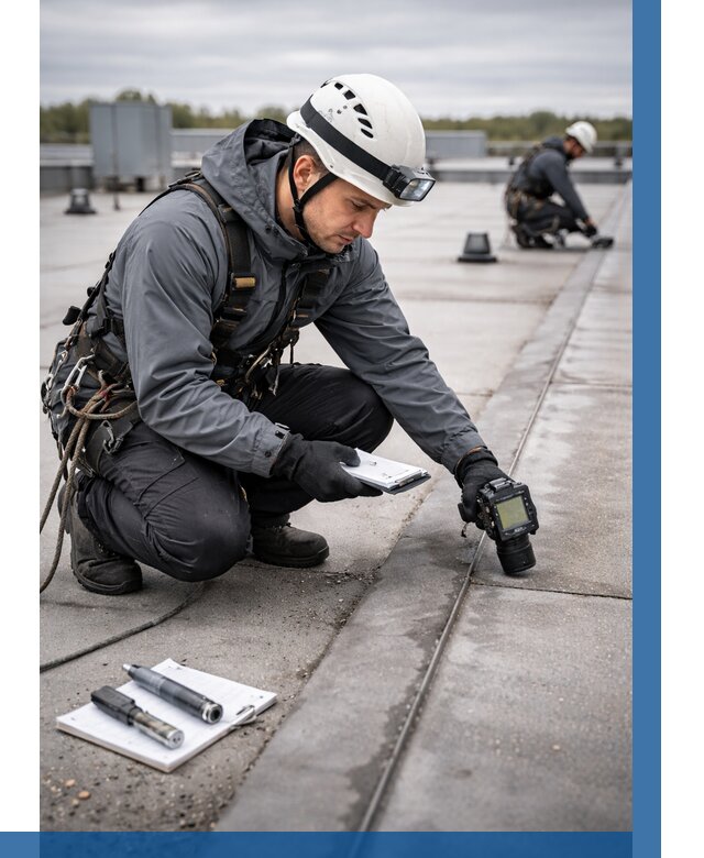 Обследование кровли на протечки в Бердске от 4685 р. | ВЫСОТНИК-Брд